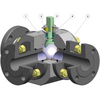 德國(guó) OMAL馬格南晶圓PN 16碳鋼球閥