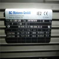 德國電機(jī) AC-MOTOREN 型號ACA 80 B-6 B35的一般數(shù)據(jù)介紹