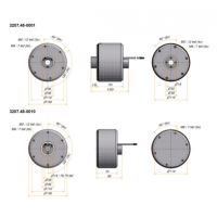 Ketterer無刷直流電機 3206.00-0001 電壓范圍：12V 至 48V