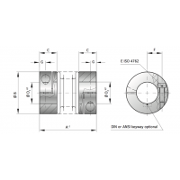 德國 R+W金屬波紋管聯(lián)軸器 BKH系列