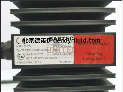 BARTEC 1+2區(qū)21+22區(qū)插頭插座設(shè)備 低庫存 環(huán)境溫度 -40°C至+40°C