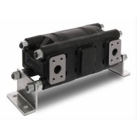 Casappa 齒輪流量分配器，由高電阻鋁合金制成，可用作流量均衡器