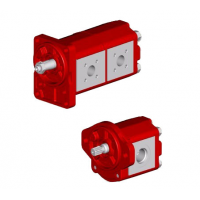 BUCHER AP212系列齒輪泵，采用鋁合金制造泵體，和由滑動(dòng)軸承支撐兩個(gè)齒輪