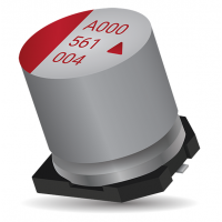 AVX APA系列貼片鋁導(dǎo)電聚合物電解電容器 可提高ESR，耐久性