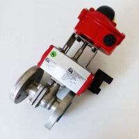 END-Armaturen蝶閥 VK451005系列通過壓縮空氣開啟和關(guān)閉