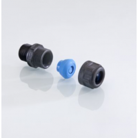 PFLITSCH blueglobe BG 816PA長連接螺紋塑料電纜接頭