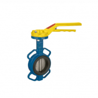 EFFEBI 蝶閥，帶手動(dòng)控制的減速器，即使是小DN