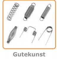 Gutekunst壓縮彈簧： D-263R |彈簧鋼 ? 2.2 x 8.8 x 16.2 mm