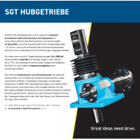 德國英科瑪INKOMA SGT起重齒輪箱，起重能力從5到2000KN