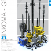 INKOMA 可提供螺旋千斤頂，離合器，線性執(zhí)行器，夾緊套件