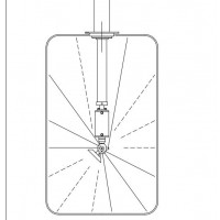 Bolondi清潔旋轉(zhuǎn)式噴嘴噴頭XT076A XC031_240°BK-PPE布隆迪特制版本