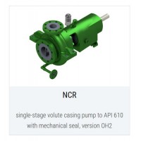 Dickow Pumpen NCR軸向吸油口軸向中心滾動(dòng)軸承單級(jí)渦殼泵