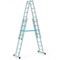 zarges Vario B可在臺(tái)階樓梯上使用拉出功能多功能梯子