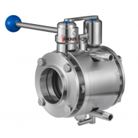 Inoxpa A470泄漏蝶閥，可安全分離產(chǎn)品，并防止在墊圈失效時意外混合