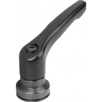 KIPP內(nèi)螺紋K1599可調(diào)節(jié)手柄夾緊力增強器黑色氧化鋼