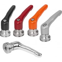 KIPP K1626可調(diào)節(jié)手柄不銹鋼插件夾緊力增強器內(nèi)螺紋