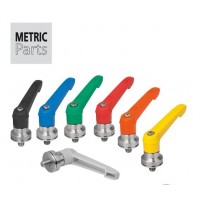 KIPP K1598外螺紋可調(diào)節(jié)塑料手柄夾緊力增強(qiáng)器