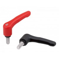 KIPP K1553外螺紋可調(diào)節(jié)塑料手柄安全功能英寸公制