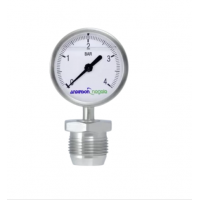 德國Negele Messtechnik MAN-63 壓力表，帶 63 mm 刻度