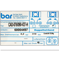 bar智能執(zhí)行器用于化學過程AS-008