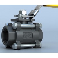 bray 5000/6000系列三段式球閥閥座材料RPTFE端口全通徑