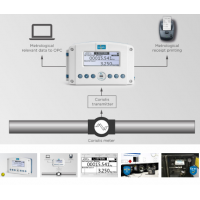 Fluidwell 氫氣分配器C401型，具有計(jì)量審批和收據(jù)打印機(jī)驅(qū)動(dòng)程序