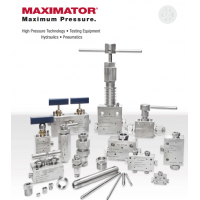 Maximator 閥門 22500psi，閥體有六種不同的設(shè)計，并可配備調(diào)節(jié)桿