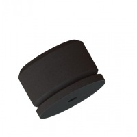 ACLA-WERKE  緩沖器A型，帶圓形鋼板和中心孔，用安裝螺釘固定