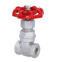 END-Armaturen閘閥，內(nèi)螺紋連接，閥體及外殼材質(zhì)為不銹鋼材質(zhì)