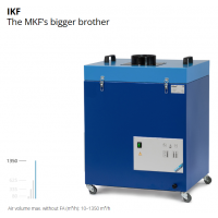 Fuchs Umwelttechnik KFS型過濾裝置，提取量最大為每小時(shí)80立方米