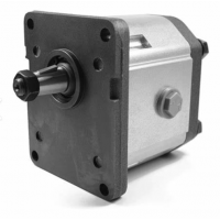 Roquet 液壓齒輪泵1M1IF09R，帶直徑7 mm的圓柱軸，逆時針旋轉(zhuǎn)