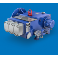 Hauhinco EHP-3K 125、150 三缸柱塞泵，采用底腳和法蘭設(shè)計