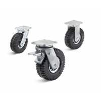 torwegge重型腳輪，堅固的結構，專為動態(tài)負載而設計