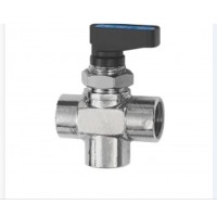 RIEGLER  安培1083型號用于分流介質的 3 通球閥