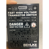 Behlke晶閘管高壓開關(guān)HTS 60-100-SCR通過TTL 觸發(fā)脈沖觸發(fā)